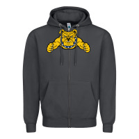 Smoke north carolina a&t aggies Zipper Hoodie - linhVisuals