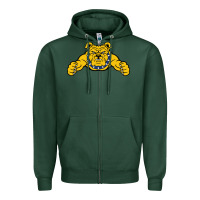 Sports Green north carolina a&t aggies Zipper Hoodie - linhVisuals