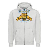 Dove Grey north carolina a&t aggies Zipper Hoodie - linhVisuals