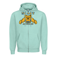 Seafoam north carolina a&t aggies Zipper Hoodie - linhVisuals