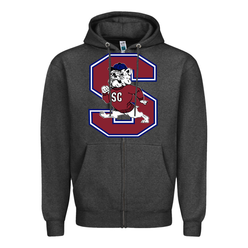 South Carolina State Bulldogs Zipper Hoodie by linhVisuals | Teevron