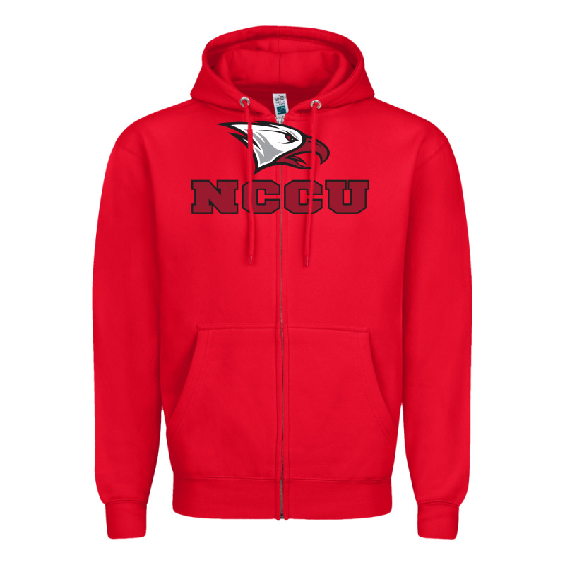 North Carolina Central Eagles Zipper Hoodie by linhVisuals | Teevron