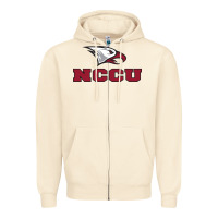 Sandshell north carolina central eagles Zipper Hoodie - linhVisuals