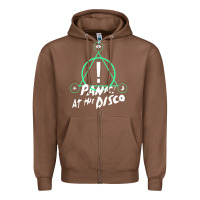 Chestnut PANIC! AT THE DISCO Zipper Hoodie - linhVisuals