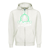 Oatmeal Heather PANIC! AT THE DISCO Zipper Hoodie - linhVisuals