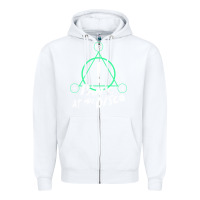 White PANIC! AT THE DISCO Zipper Hoodie - linhVisuals
