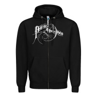 Black PANIC! AT THE DISCO Zipper Hoodie - linhVisuals