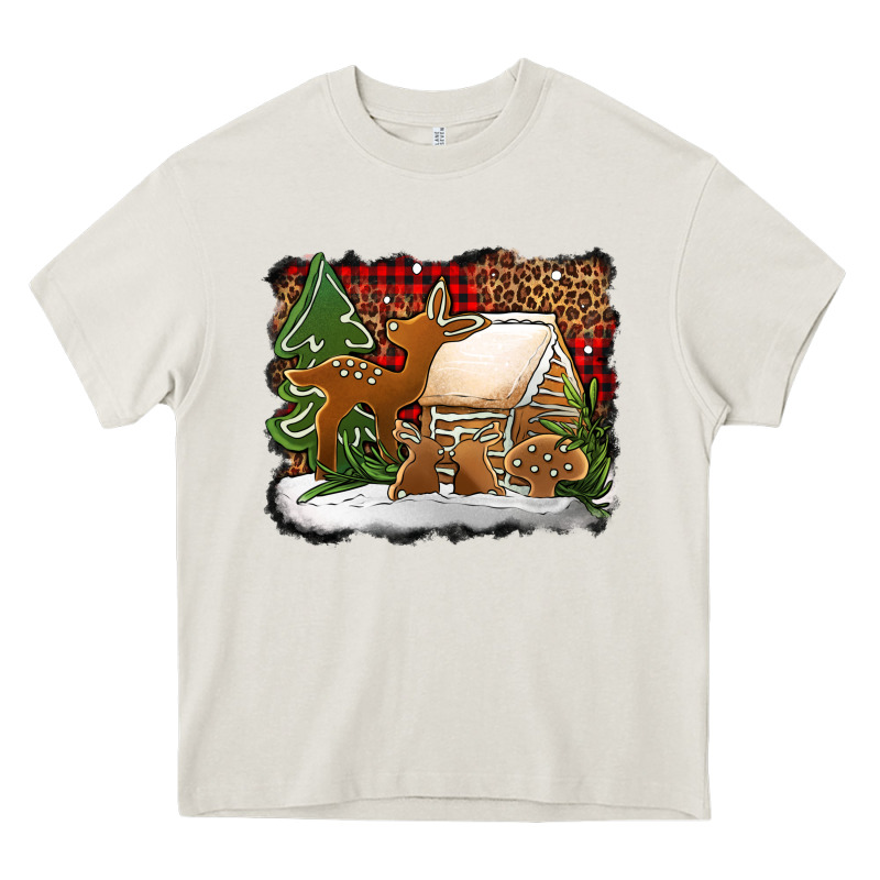 Christmas Cookies Buffalo Plaid Heavy Core Tee by Jasminsmagicworld | Teevron