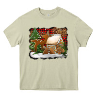 Mossy Christmas cookies buffalo plaid Heavy Core Tee - Jasminsmagicworld