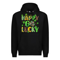 Black happy go lucky Premium Hoodie - Artiststas