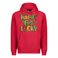Cardinal happy go lucky Premium Hoodie - Artiststas