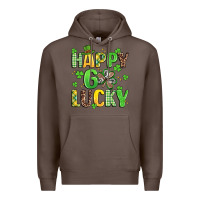Coffee happy go lucky Premium Hoodie - Artiststas