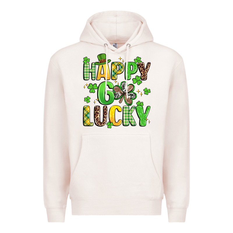 Happy Go Lucky Premium Hoodie by Artiststas | Teevron