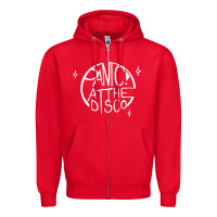 Red PANIC! AT THE DISCO Zipper Hoodie - linhVisuals
