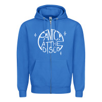 True Royal PANIC! AT THE DISCO Zipper Hoodie - linhVisuals