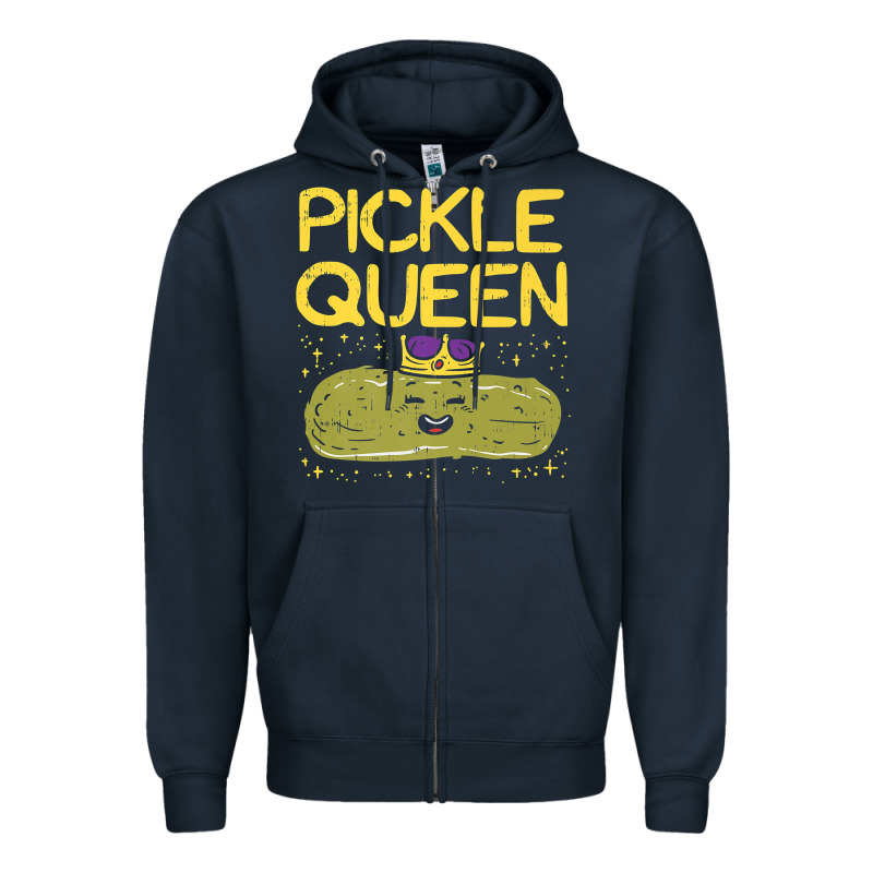 Are You The Pickle Queen Womens Funny Pickle Gifts Premium T Shirt Zipper Hoodie by linhVisuals | Teevron