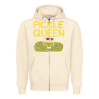Sandshell are you the pickle queen womens funny pickle gifts premium t shirt Zipper Hoodie - linhVisuals