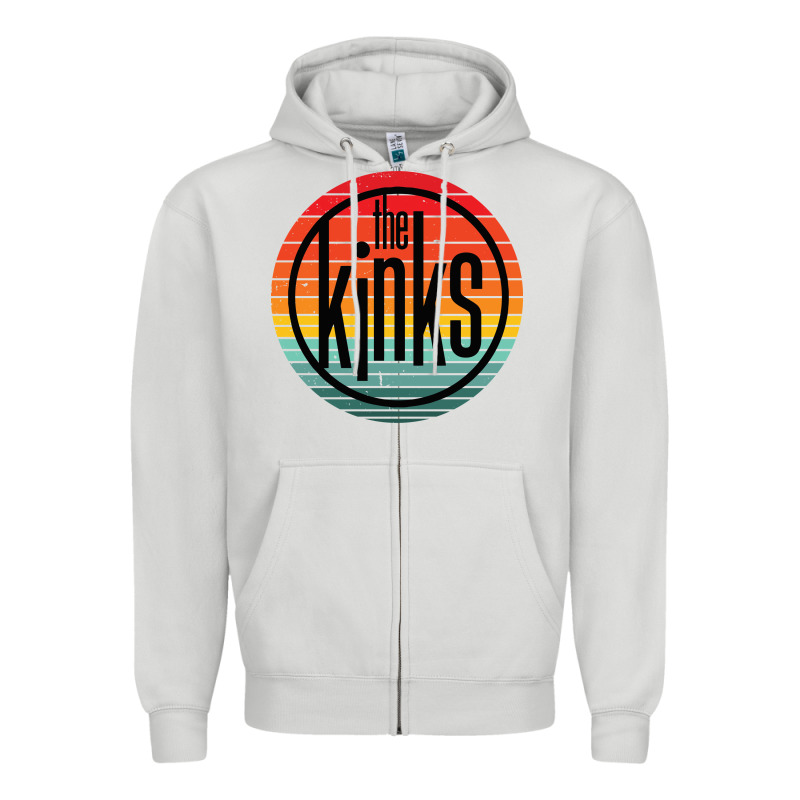The Kinks Vintage Music Retro Zipper Hoodie by linhVisuals | Teevron
