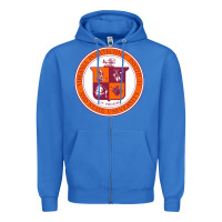 True Royal virginia tech seal Zipper Hoodie - linhVisuals