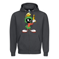 Smoke marvin the martian looney Zipper Hoodie - linhVisuals