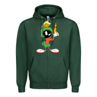 Marvin The Martian Looney Zipper Hoodie | Teevron