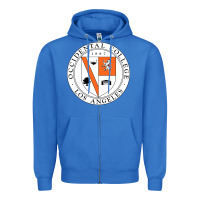College Of Occidental Zipper Hoodie | Teevron