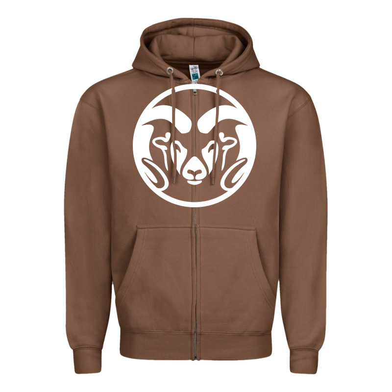 Colorado State Rams Zipper Hoodie by linhVisuals | Teevron