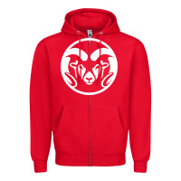 Red colorado state rams Zipper Hoodie - linhVisuals