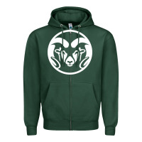 Sports Green colorado state rams Zipper Hoodie - linhVisuals