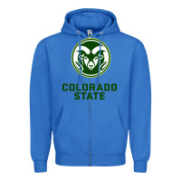 True Royal colorado state rams Zipper Hoodie - linhVisuals