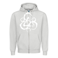 Dove Grey coheed and cambria Zipper Hoodie - linhVisuals