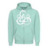 Seafoam coheed and cambria Zipper Hoodie - linhVisuals