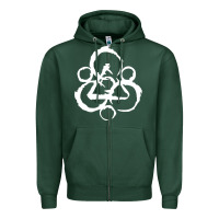 Sports Green coheed and cambria Zipper Hoodie - linhVisuals