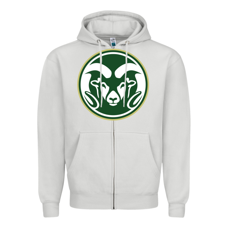 Colorado State Rams Zipper Hoodie by linhVisuals | Teevron