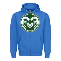 True Royal colorado state rams Zipper Hoodie - linhVisuals