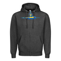 Charcoal Heather san jose state spartans Zipper Hoodie - linhVisuals