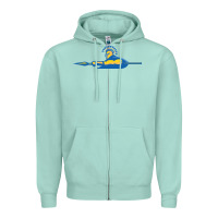 Seafoam san jose state spartans Zipper Hoodie - linhVisuals