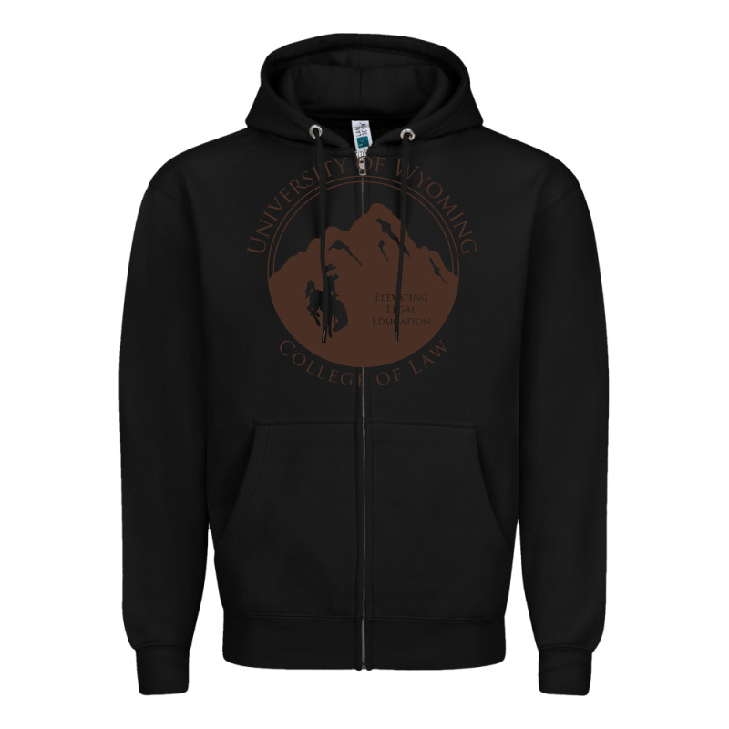 University Of Wyoming Cowboys Zipper Hoodie by linhVisuals | Teevron