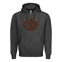Charcoal Heather university of wyoming cowboys Zipper Hoodie - linhVisuals