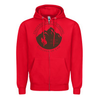 Red university of wyoming cowboys Zipper Hoodie - linhVisuals