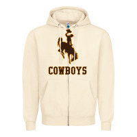 University Of Wyoming Cowboys Zipper Hoodie | Teevron