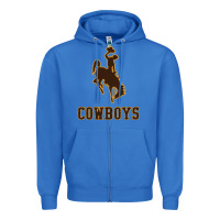 True Royal university of wyoming cowboys Zipper Hoodie - linhVisuals