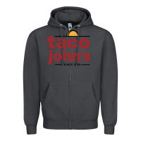 Smoke taco john's Zipper Hoodie - linhVisuals