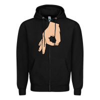 Black the circle game classic Zipper Hoodie - linhVisuals