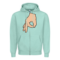 Seafoam the circle game classic Zipper Hoodie - linhVisuals