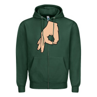 Sports Green the circle game classic Zipper Hoodie - linhVisuals