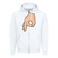 White the circle game classic Zipper Hoodie - linhVisuals