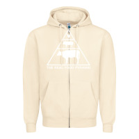 Sandshell the real food pyramid carnivore Zipper Hoodie - linhVisuals