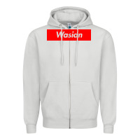 Dove Grey wasian Zipper Hoodie - linhVisuals
