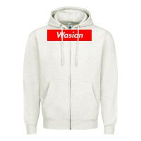 Oatmeal Heather wasian Zipper Hoodie - linhVisuals